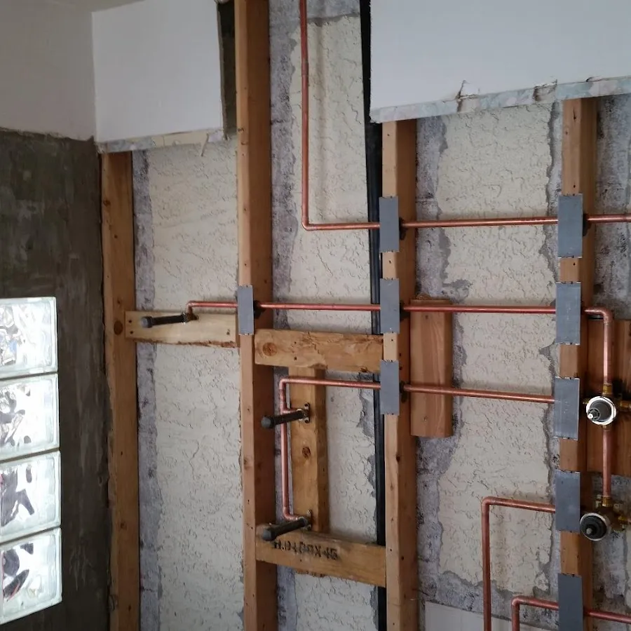 Copper pipe installation for Repiping in Paxton